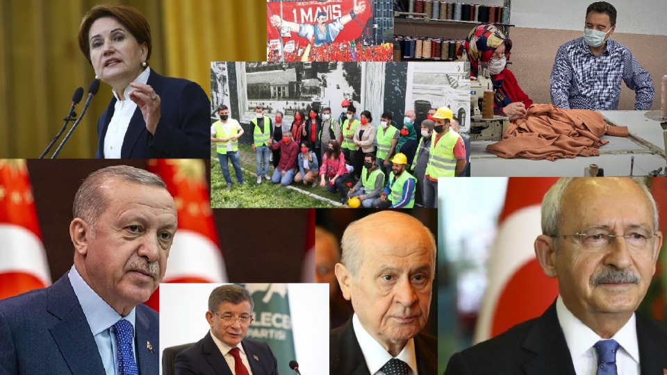 Siyasi parti temsilcileri 1 Mayıs’ı kutladı